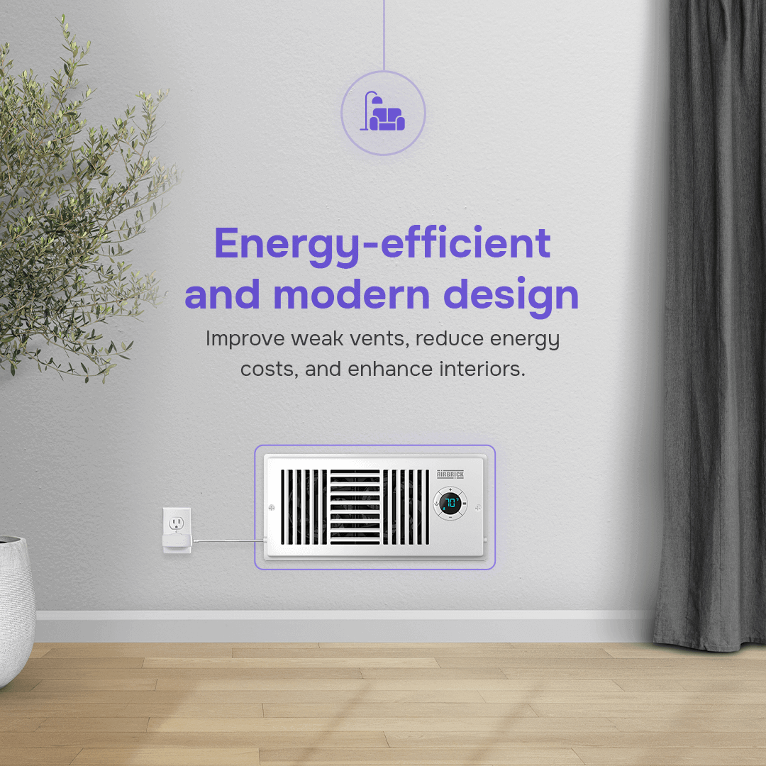 White AIRBRICK in interior product image